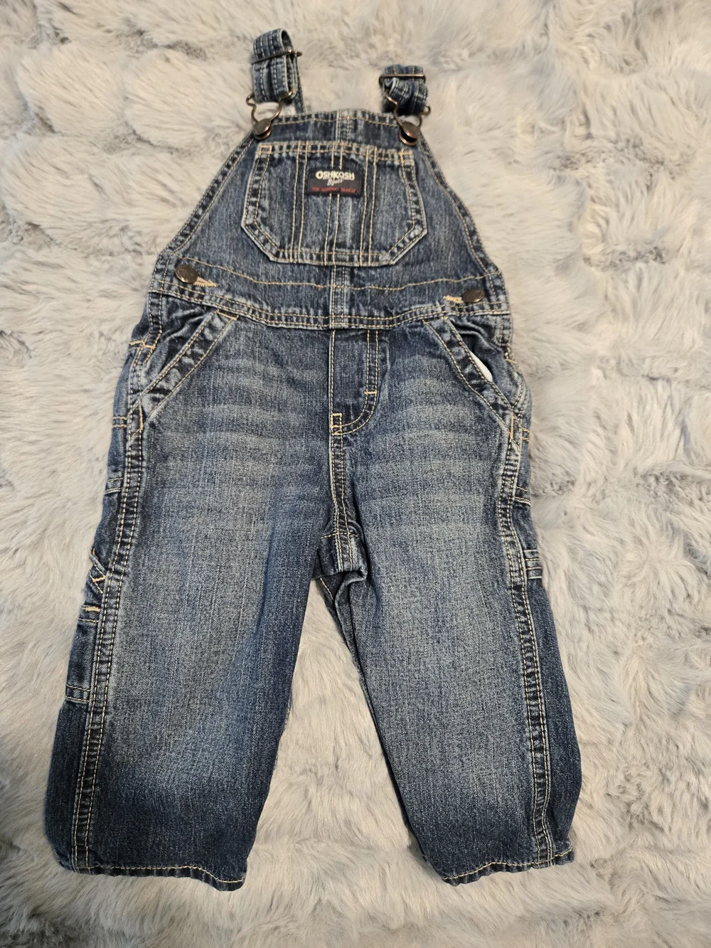 OshKosh B'gosh Blue Denim Kids Overalls
